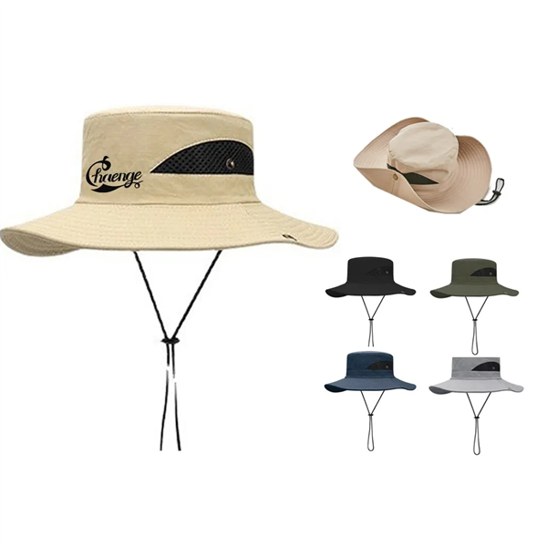 Upf 50 Uv Wide Brim Bucket Protection Sun Hat - Upf 50 Uv Wide Brim Bucket Protection Sun Hat - Image 0 of 5