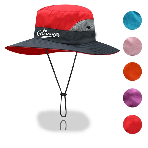 Summer Sun Hat Outdoor Uv Protection Foldable Wide Brim - Summer Sun Hat Outdoor Uv Protection Foldable Wide Brim - Image 0 of 4