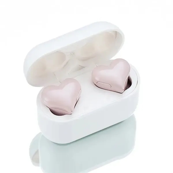 Heart Shaped Earbuds - Heart Shaped Earbuds - Image 2 of 3