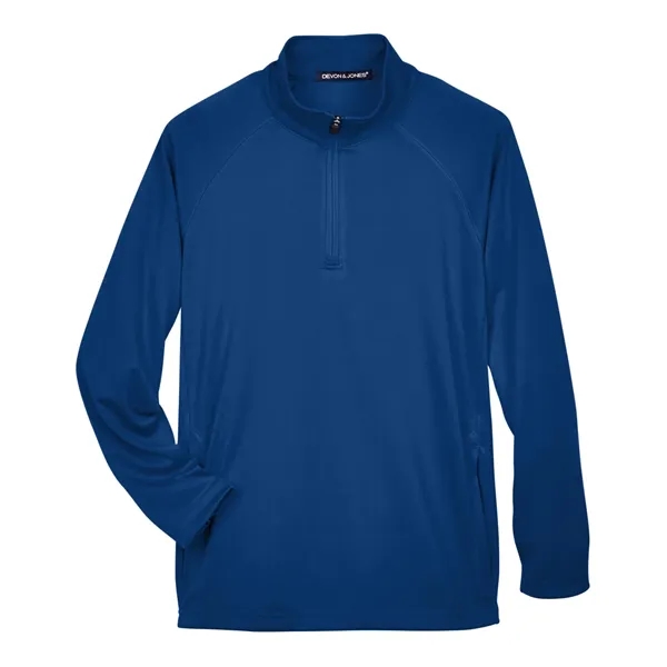 Devon & Jones Men's Stretch Tech-Shell® Compass Quarter-Zip - Devon & Jones Men's Stretch Tech-Shell® Compass Quarter-Zip - Image 28 of 35