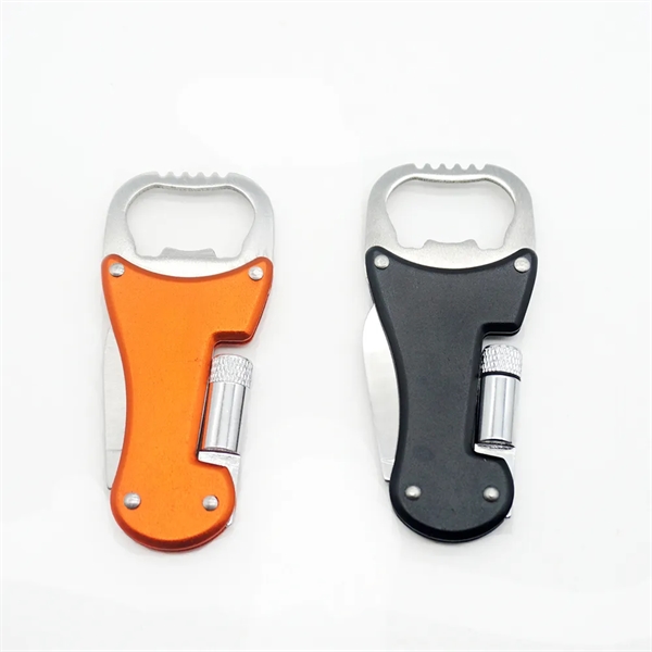 Keychain Multitool  Bottle Opener with Knife - Keychain Multitool  Bottle Opener with Knife - Image 3 of 4
