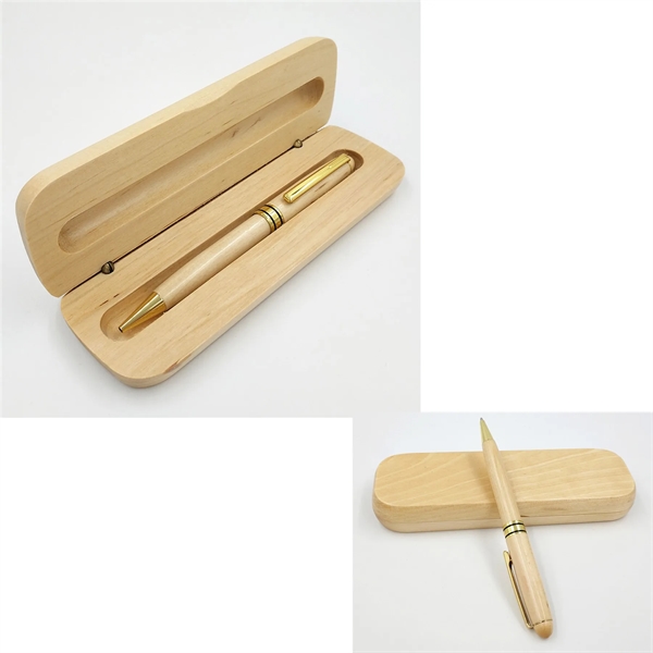 Bamboo Ballpoint Pen Set - Bamboo Ballpoint Pen Set - Image 1 of 1
