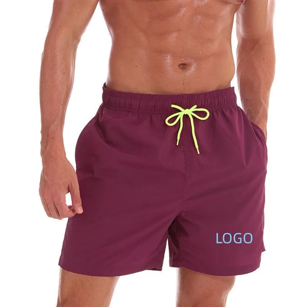 Quick Dry Swim Suits Board Shorts - Quick Dry Swim Suits Board Shorts - Image 1 of 5