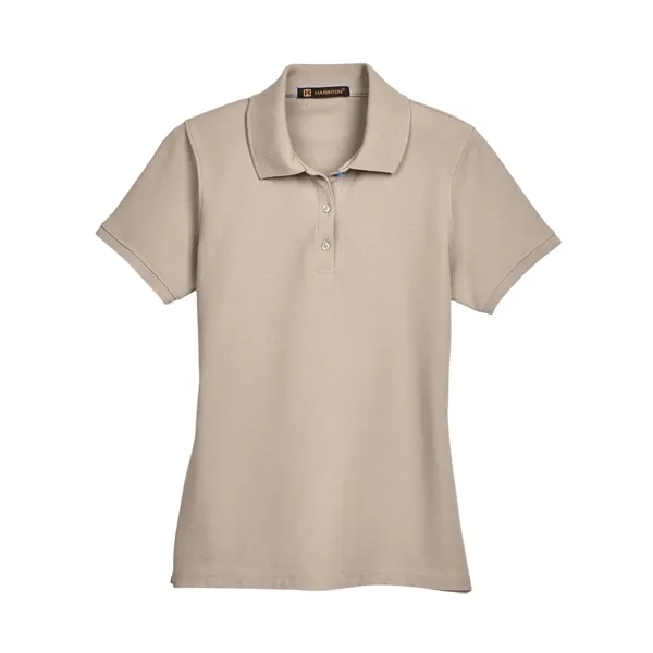 Harriton Ladies' Blend-Tek™ Polo