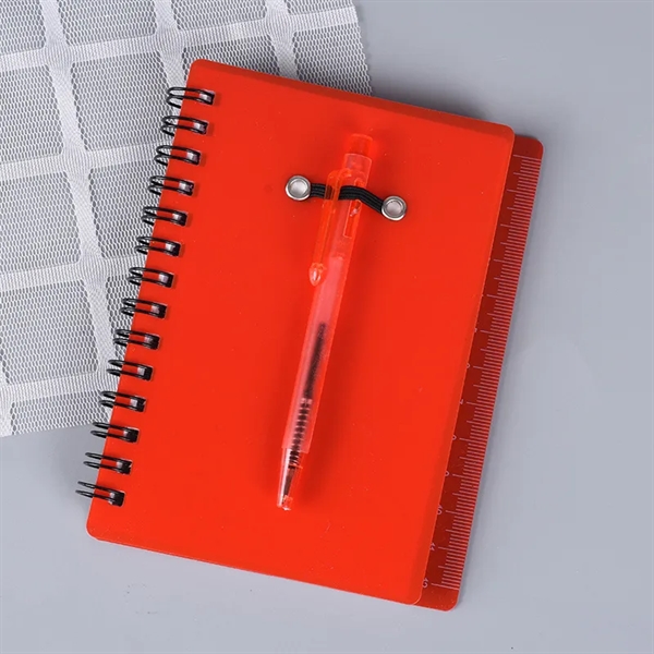 All In One Eco Jotter W/Pen & Sticky Notes - All In One Eco Jotter W/Pen & Sticky Notes - Image 4 of 5