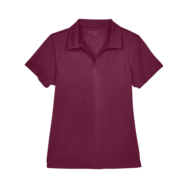 Harriton Ladies' Double Mesh Polo - Harriton Ladies' Double Mesh Polo - Image 77 of 78