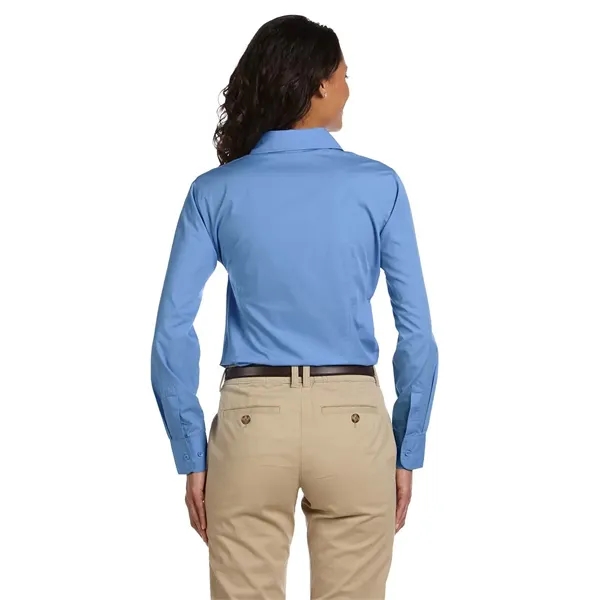Harriton Ladies' Essential Poplin - Harriton Ladies' Essential Poplin - Image 31 of 41