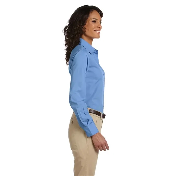 Harriton Ladies' Essential Poplin - Harriton Ladies' Essential Poplin - Image 33 of 41