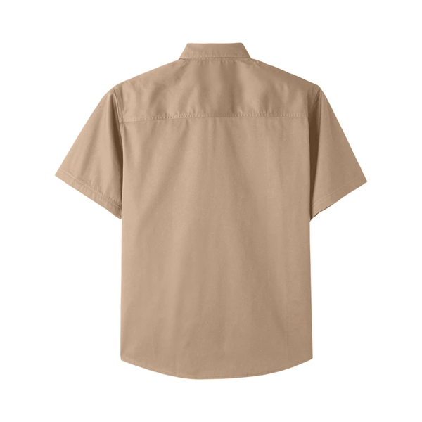 Harriton Men's Advantage IL Short-Sleeve Work Shirt - Harriton Men's Advantage IL Short-Sleeve Work Shirt - Image 28 of 29