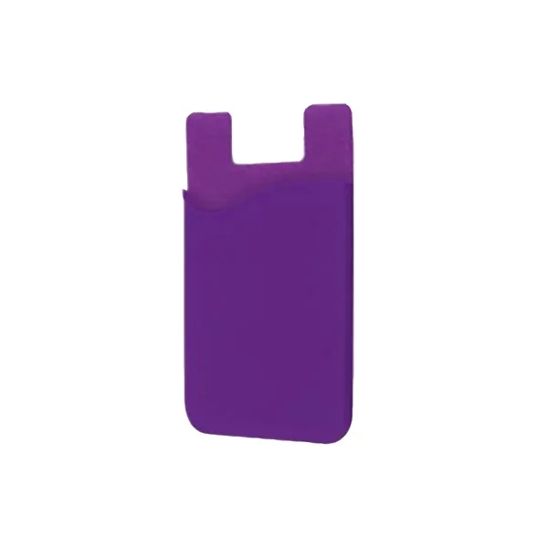 Silicone Phone Card Holder - Silicone Phone Card Holder - Image 4 of 7