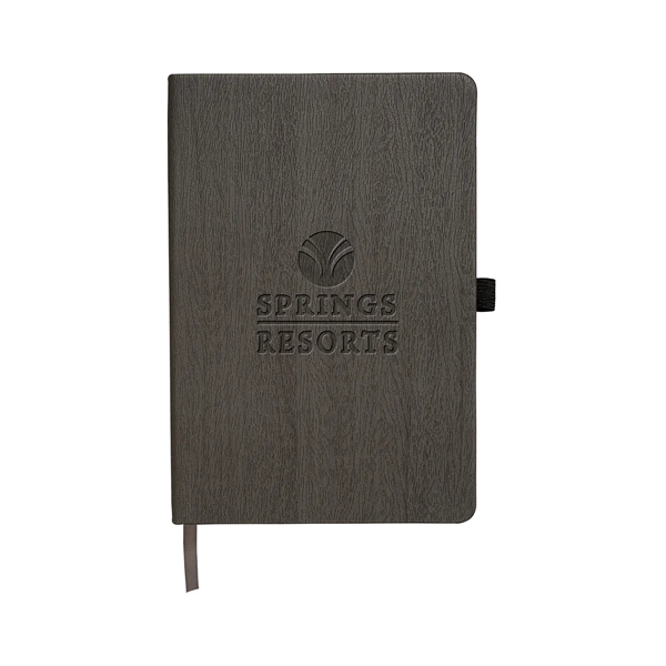 Prime Line Woodgrain Texture Journal Notebook 5.7" X 8.46" - Prime Line Woodgrain Texture Journal Notebook 5.7" X 8.46" - Image 0 of 11