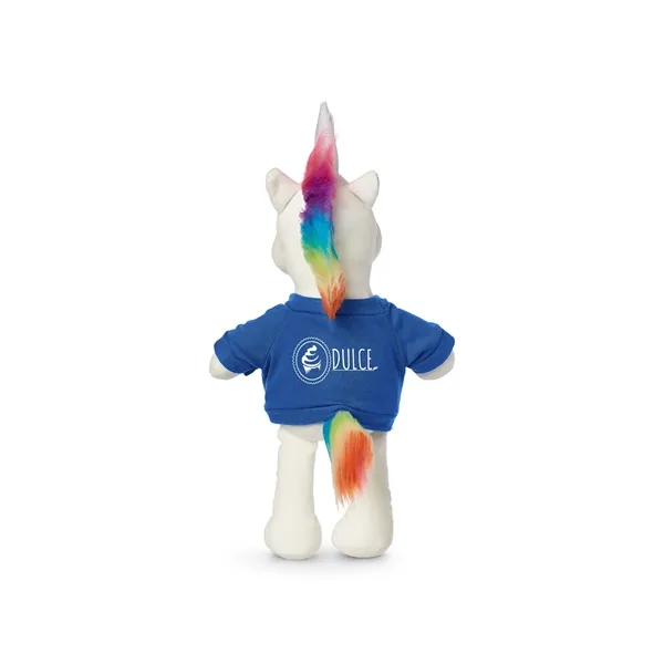 8.5" Plush Unicorn With T-Shirt - 8.5" Plush Unicorn With T-Shirt - Image 2 of 39