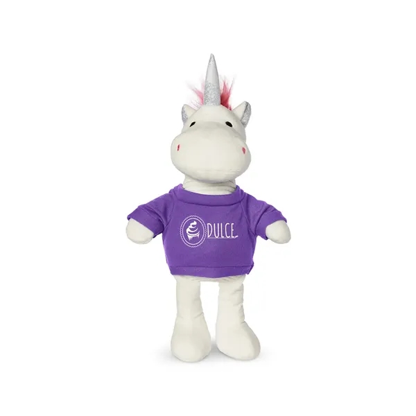 8.5" Plush Unicorn With T-Shirt - 8.5" Plush Unicorn With T-Shirt - Image 14 of 39