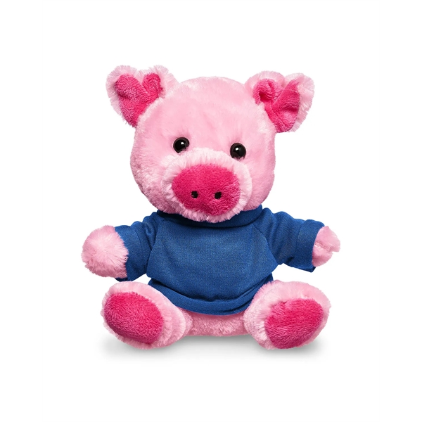7" Plush Pig With T-Shirt - 7" Plush Pig With T-Shirt - Image 1 of 44