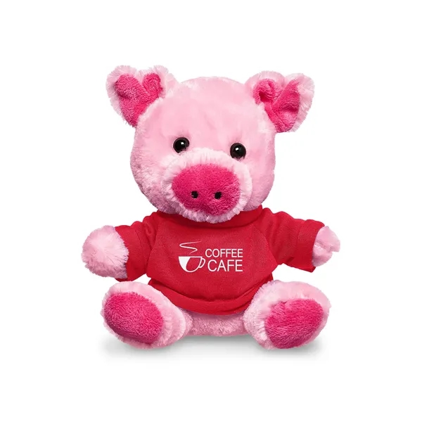 7" Plush Pig With T-Shirt - 7" Plush Pig With T-Shirt - Image 31 of 44