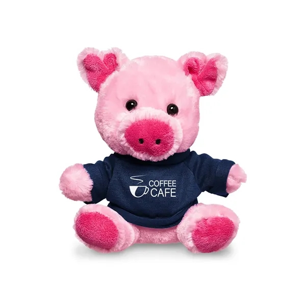 7" Plush Pig With T-Shirt - 7" Plush Pig With T-Shirt - Image 36 of 44