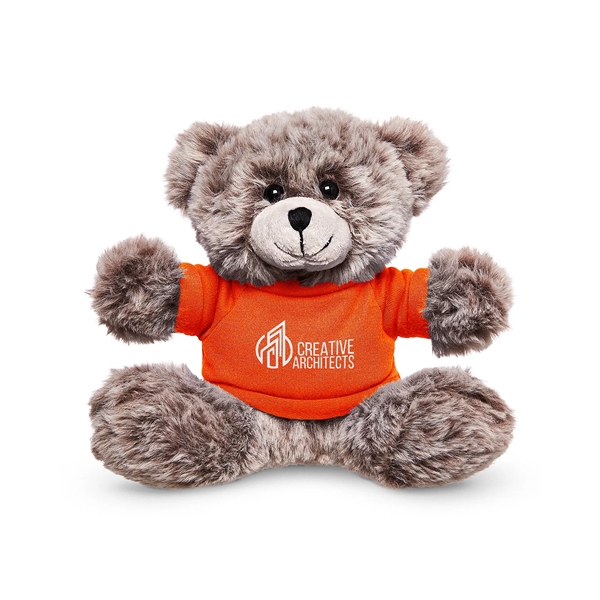 7" Soft Plush Bear With T-Shirt - 7" Soft Plush Bear With T-Shirt - Image 18 of 44