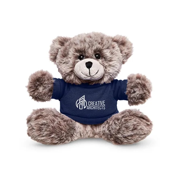 7" Soft Plush Bear With T-Shirt - 7" Soft Plush Bear With T-Shirt - Image 33 of 44