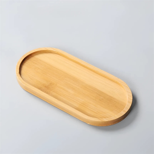 Natural Bamboo Wood Coasters - Natural Bamboo Wood Coasters - Image 2 of 6