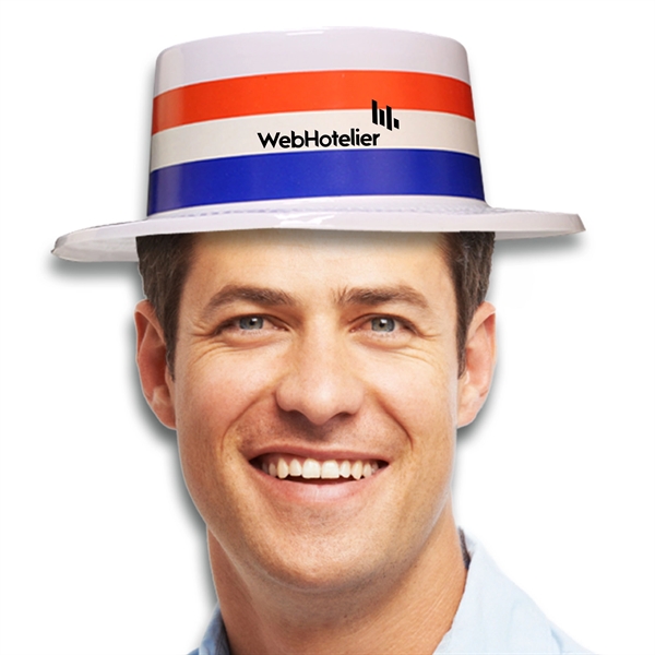 Patriotic Skimmer Hat - Patriotic Skimmer Hat - Image 1 of 2