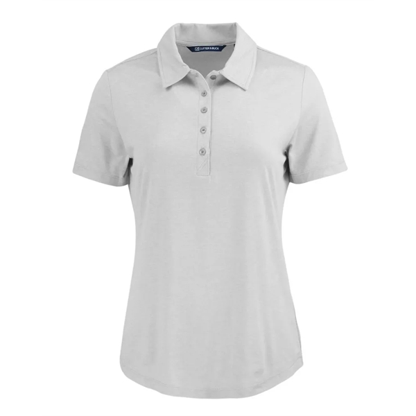 Cutter & Buck Coastline Recycled Double Peached Womens Polo