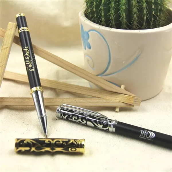 Geneva Cereta Gift Executive Chrome Rollerball Pen - Geneva Cereta Gift Executive Chrome Rollerball Pen - Image 6 of 6