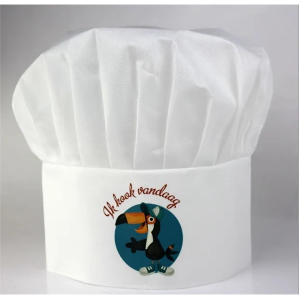Non-woven Kitchen Chef Hat - Non-woven Kitchen Chef Hat - Image 1 of 6