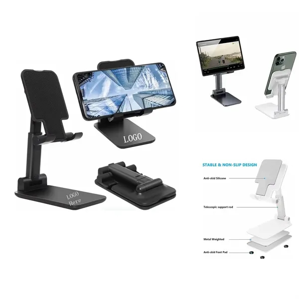 Adjustable Cell Phone Stand for Desk - Adjustable Cell Phone Stand for Desk - Image 0 of 5