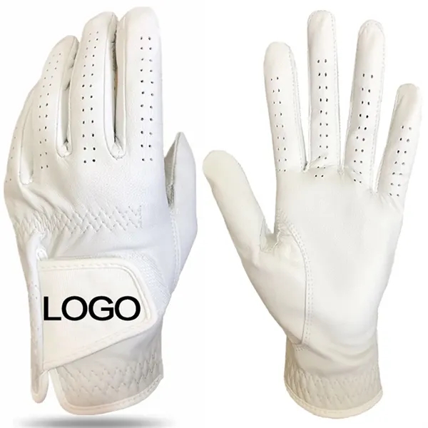 Soft Leather Golf Gloves - Soft Leather Golf Gloves - Image 1 of 3