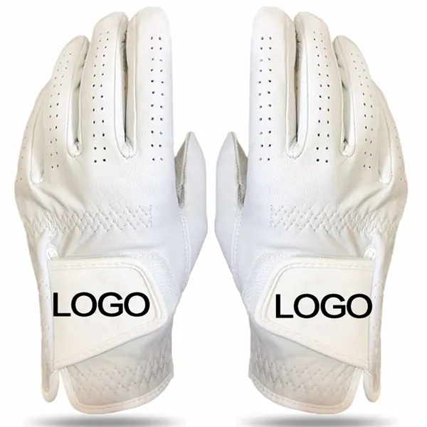 Soft Leather Golf Gloves - Soft Leather Golf Gloves - Image 2 of 3