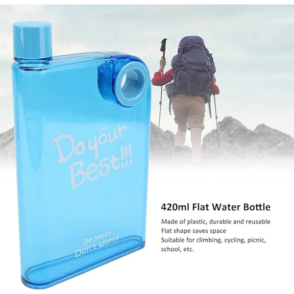 Slim Flat Water Bottle - Slim Flat Water Bottle - Image 3 of 3