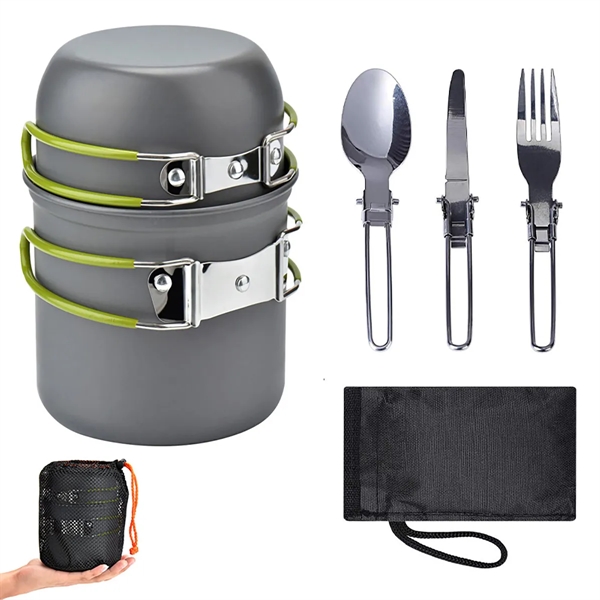 Outdoor Picnic Cookware Set - Outdoor Picnic Cookware Set - Image 0 of 3