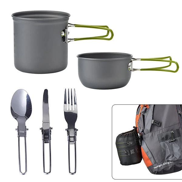 Outdoor Picnic Cookware Set - Outdoor Picnic Cookware Set - Image 3 of 3