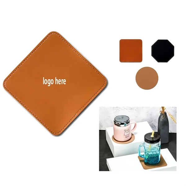 PU Leather Coaster