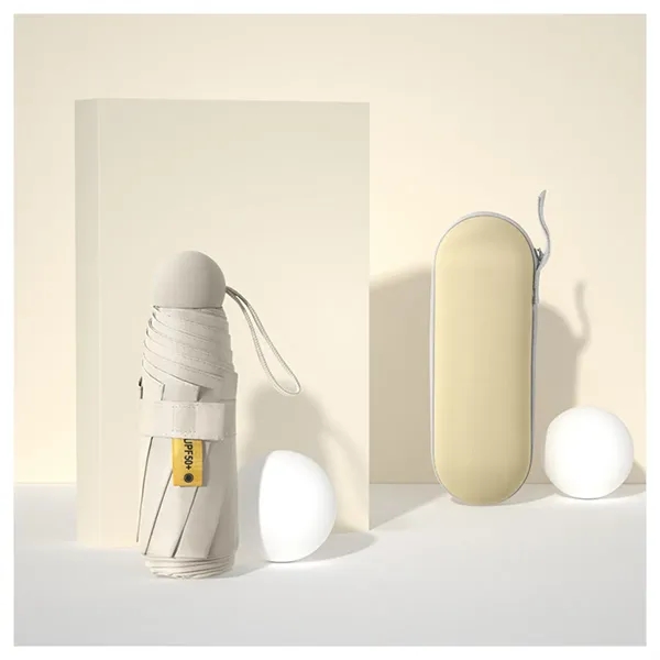Travel Mini Umbrella  Protection Sun-Lightweight - Travel Mini Umbrella  Protection Sun-Lightweight - Image 1 of 4