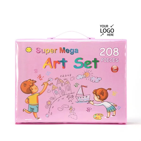 208pcs Paintbrush Set Children's Art Painting Stationery - 208pcs Paintbrush Set Children's Art Painting Stationery - Image 1 of 5