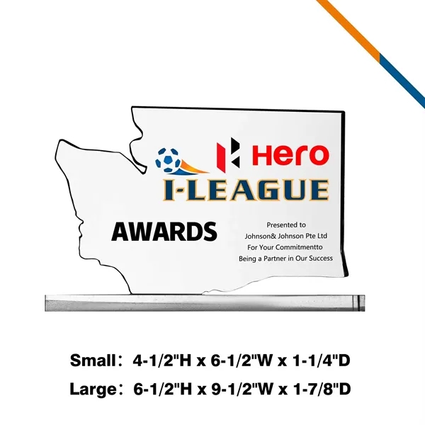 Arno Washington Crystal Award - Arno Washington Crystal Award - Image 2 of 3