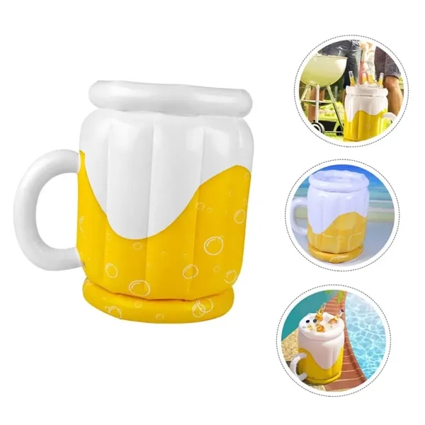 Inflatable Beer Ice Bucket - Inflatable Beer Ice Bucket - Image 2 of 2