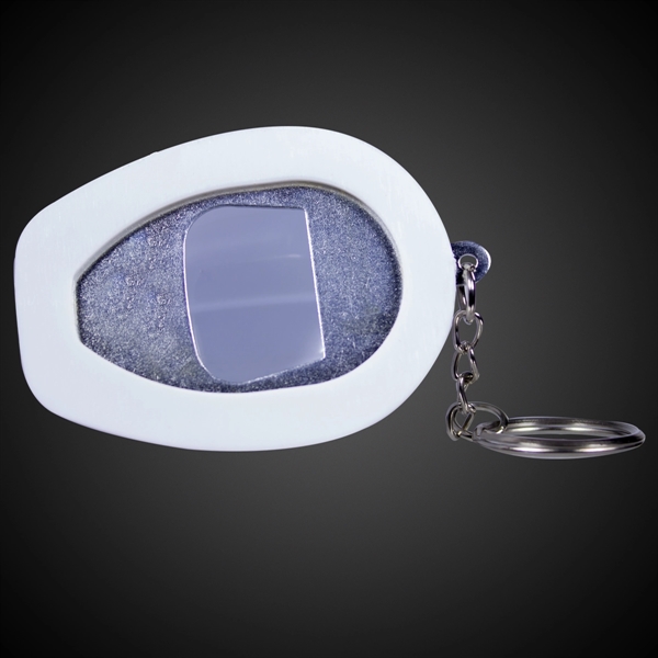 Plastic Construction Hat Bottle Opener Key Chain - Plastic Construction Hat Bottle Opener Key Chain - Image 5 of 12