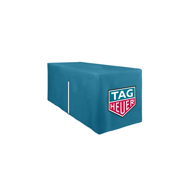 6' Closed-Back Zipper Fitted Table - 6' Closed-Back Zipper Fitted Table - Image 0 of 3