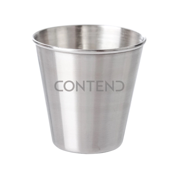 2 oz. Stainless Steel Shot Glass Cup - 2 oz. Stainless Steel Shot Glass Cup - Image 0 of 1