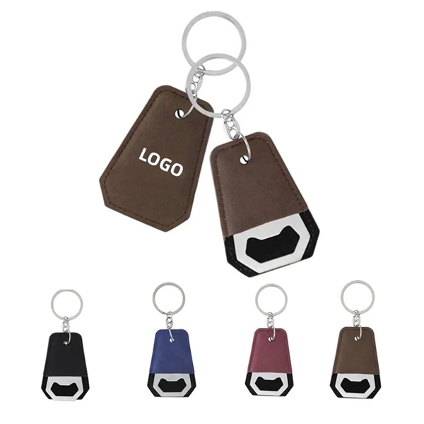 Stainless Steel Bottle Opener With Key Chain - Stainless Steel Bottle Opener With Key Chain - Image 0 of 6