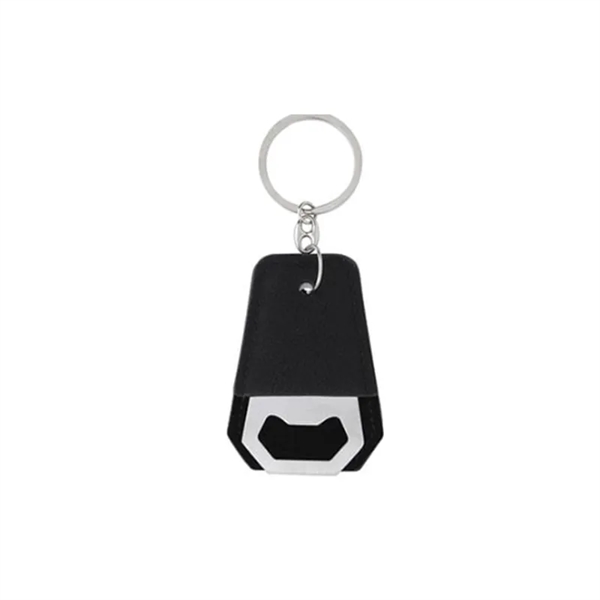 Stainless Steel Bottle Opener With Key Chain - Stainless Steel Bottle Opener With Key Chain - Image 1 of 6