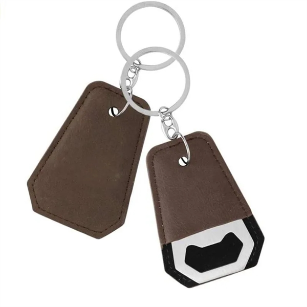 Stainless Steel Bottle Opener With Key Chain - Stainless Steel Bottle Opener With Key Chain - Image 6 of 6