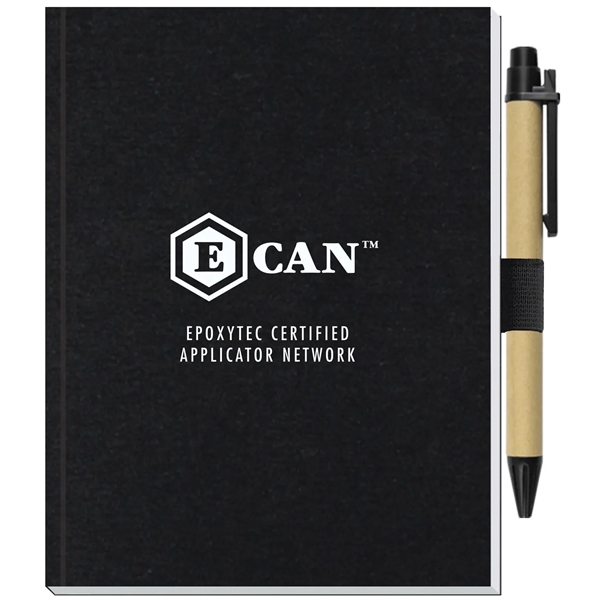 7" x 10" Recycled Perfect Journal with Pen - 7" x 10" Recycled Perfect Journal with Pen - Image 0 of 3