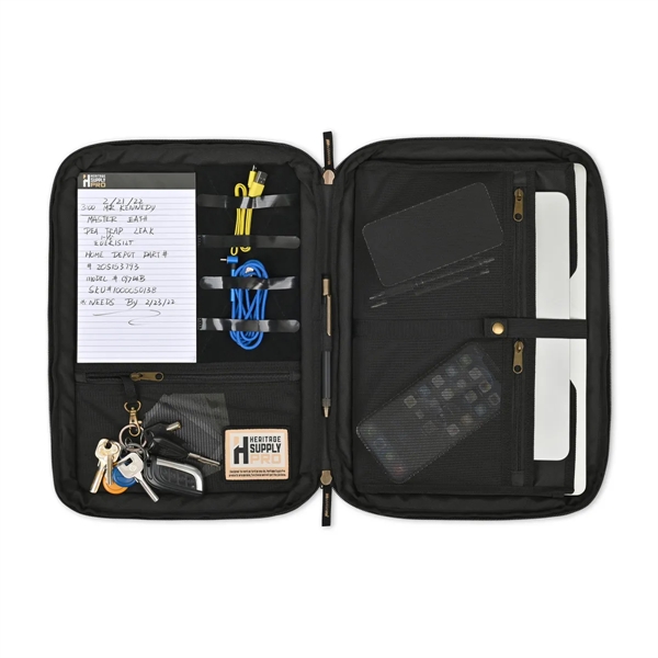 Heritage Supply Pro Crossbody Padfolio Construction Pen Set - Heritage Supply Pro Crossbody Padfolio Construction Pen Set - Image 4 of 12