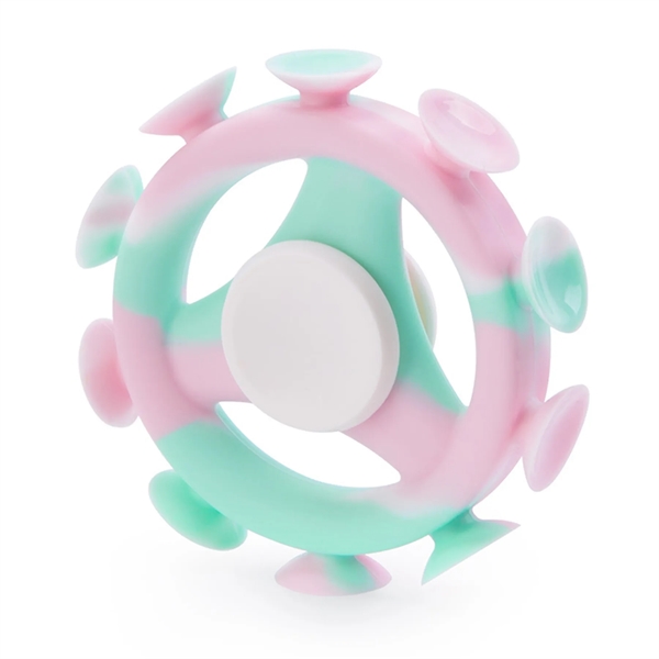 Silicone Fidget Spinners Toy With Suction Cup - Silicone Fidget Spinners Toy With Suction Cup - Image 10 of 10