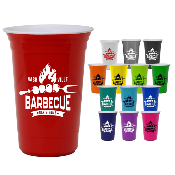 The Varsity - 16 oz. Double Wall Fiesta Cup - The Varsity - 16 oz. Double Wall Fiesta Cup - Image 0 of 14