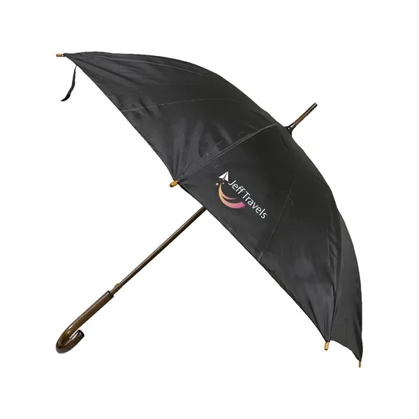 EXECUTIVE UMBRELLA - 48" Arc with Hook Handle - EXECUTIVE UMBRELLA - 48" Arc with Hook Handle - Image 1 of 6