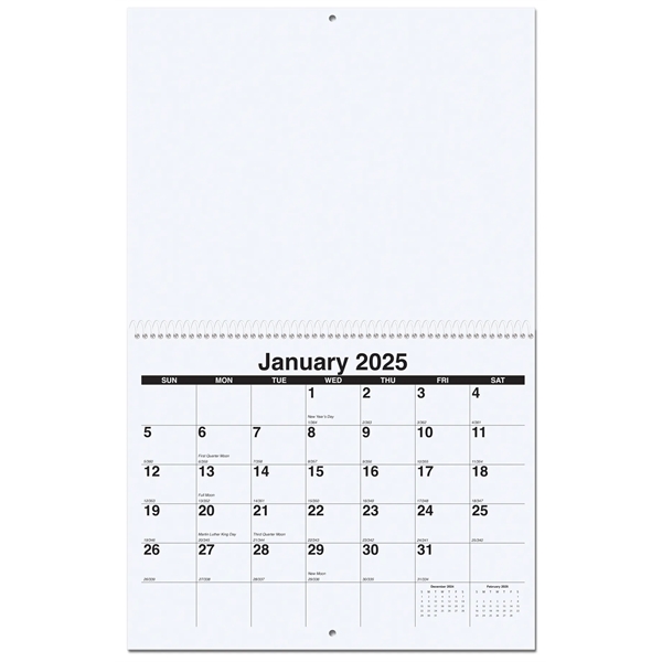 Custom Photo Wall Calendar - Custom Photo Wall Calendar - Image 1 of 2